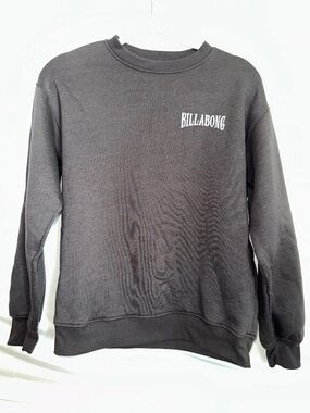 Billabong | Graphic Crewneck Sweatshirt Gray Pullover | S